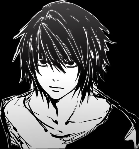 L Lawliet, Anime Character, Anime, Hair