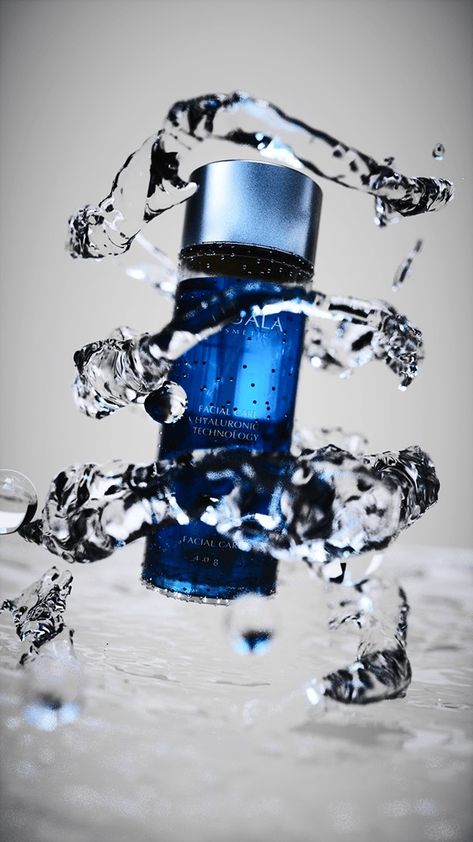 COSMETIC SIMULATION WATER | MOTION GRAPHICS 3D :: Behance Water Simulation, 3d Motion, Art 3d, Cinema 4d, After Effects, Motion Graphics, 3d Art, Motion, Water