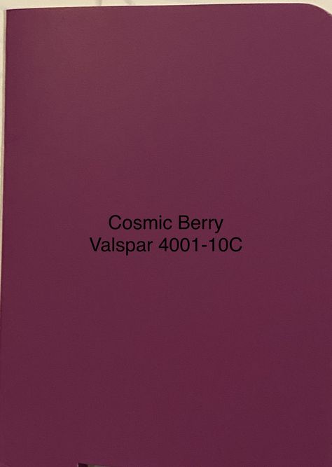 Boysen Berry Color, Raspberry Accent Wall, Dark Pink Wall Paint, Berry Paint Color, Agate Bathroom, Purple Wall Color, Pink Painted Walls, Flat Color Palette, Mein Kind