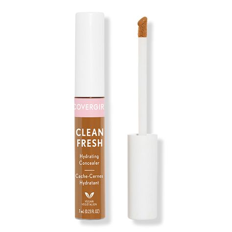 Clean Fresh Hydrating Concealer - CLEAN FRESH CONCEALER DEEPBenefitsLightweight Formula: Hydrating concealer designed for all-day wearLuminous Finish: Dewy finish that's designed to leave skin looking natural and glowingVegan: Liquid concealer is infused with coconut milk and aloe extracts for glowing skinCruelty Free - Products are not tested on animalsKey IngredientsHydrating Ingredients: Infused with coconut milk and aloe extractsFormulated WithoutFormaldehyde, phthalates, parabens, sulfates, Ulta Concealer, Covergirl Concealer, Vegan Concealer, Covergirl Clean Fresh, Hydrating Concealer, High Coverage Concealer, Color Correcting Concealer, Fresh Skincare, Cover Girl Makeup