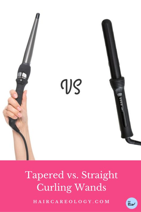 Is a conical or cylindrical wand for you? Curling Wand Sizes, Hair Wand Tutorial, Best Hair Wand, Curling Wand Tutorial, Curling Fine Hair, Curling Wand Tips, Best Curling Wands, Wand Curling Iron, Curling Wands