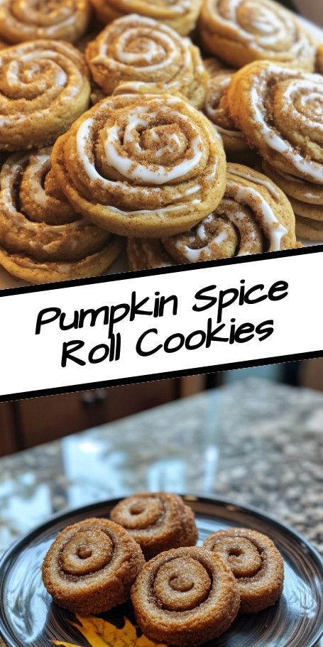 Experience the warmth of autumn with these easy-to-make Pumpkin Spice Roll Cookies! Filled with a creamy mixture of sweetened cream cheese and fragrant spices, these delightful treats are perfect for cozy evenings. Enjoy with your favorite hot beverage and make this fall unforgettable! Pumpkin Spice Roll, Spicy Treats, Winter Treats, How To Make Pumpkin, Roll Cookies, Pumpkin Spice Coffee, Delicious Pumpkin, Soft Cookie, Cream Cheese Filling