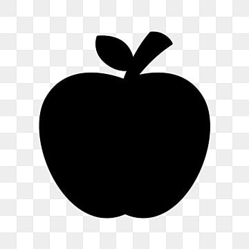 Apple Icon Logo, Apple Symbol, Apple Baby Food, Apple Silhouette, Apple Svg, Fruit Png, Apple Illustration, Y2k Logo, Apple Picture