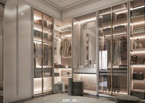 Dressing Room on Behance U Dressing Room, Dressing Room Modern Design, Walk In Wardrobe Design Ideas, Dressing Room In Bedroom, Dressroom Ideas, Dressing Design For Bedroom, Closet Room Ideas Bedrooms, Wardrobe Room Design, Dressing Area Design