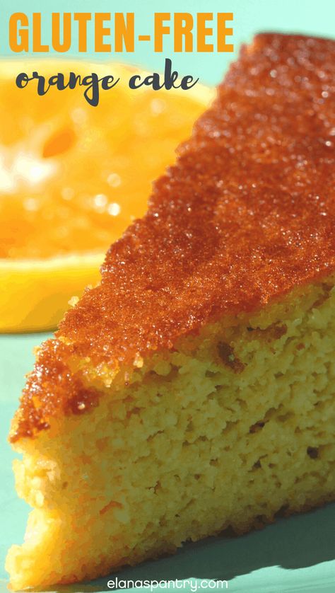 Healthy Orange Cake, Gluten Free Orange Cake, Orange Cake Recipe Easy, Almond Flour Cake, Homemade Coffee Cake, Orange And Almond Cake, Almond Flour Cakes, Chocolate Frosting Recipes, Almond Cake Recipe