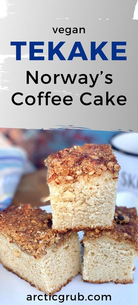 Vegan Nordic Recipes, Gluten Free Norwegian Recipes, Vegan Norwegian Recipes, Vegan Cinnamon Cake, Vegan Edibles, Nordic Recipes, Norwegian Recipes, Eurovision Party, Viking Food