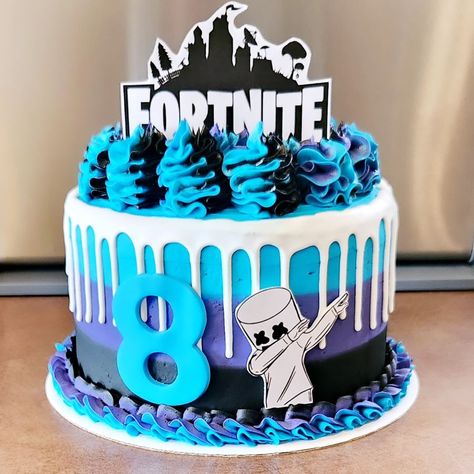 Epic Fortnite Birthday Cake Ideas for 2024 Fortnite Bday Cake, Boys 10th Birthday Cake, Fortnite Birthday Party Ideas For Boys, 8th Birthday Cake Boys, Fornite Birthday Theme, Simple Fortnite Cake, Fortnite Birthday Cakes, Fortnite Birthday Cake Ideas, Fornite Party Ideas