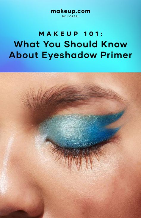 Why You Should Wear Eyeshadow Primer Makeup Look Eyeshadow, How To Make Eyeshadow, Best Eye Primer, Makeup Basics, Urban Decay Eyeshadow Primer, Primer Makeup, Waterproof Eyeshadow, Urban Decay Eyeshadow, Best Eyeshadow