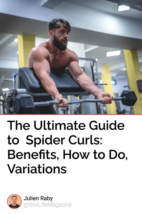 Spider Curls, Bigger Biceps, Biceps Brachii, Dumbbell Curls, Bicep Muscle, Big Biceps, Incline Bench, Bigger Arms, Biceps Workout