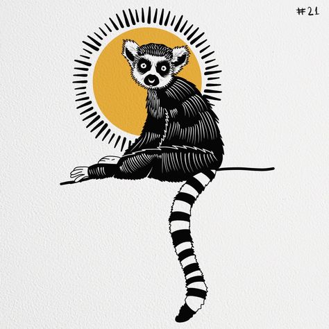 Lemur Tattoo, Sun Tattoo, Tattoos And Piercings, Piercings, Sun, Tattoos