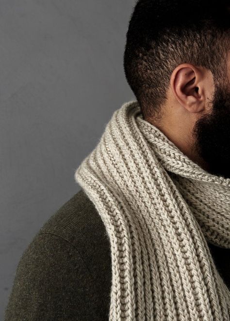 Mens Scarf Knitting Pattern, Men Scarf Pattern, Scarf Free Pattern, Crochet Mens Scarf, Mens Knitted Scarf, Crochet Scarf For Beginners, Woolen Scarf, Bookmark Crochet, Advanced Knitting