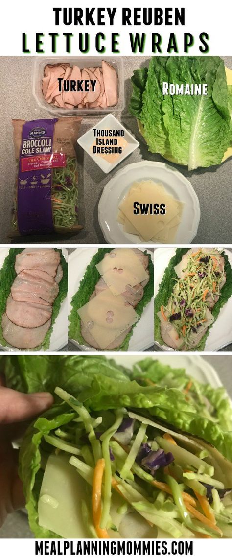 Lettuce Wrapped Sandwiches, Lettuce Sandwich Wraps, Lettuce Wrap Low Carb, Turkey Burger Lettuce Wraps, Unwich Lettuce Wraps, Healthy Lunch Meat Wraps, Turkey Wrap, Burger Style Lettuce Wrap, Lettuce Wraps Lunch Meat