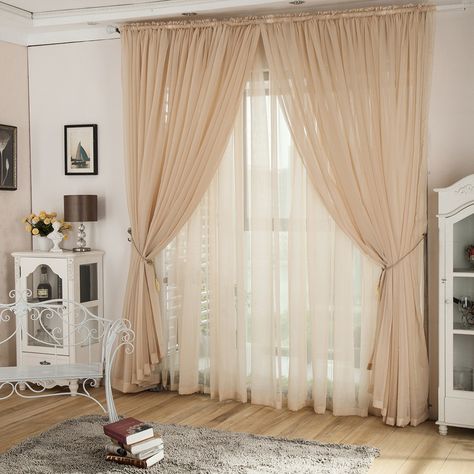 Lace Curtains Living Room, Luxury Curtains, Living Room Decor Curtains, Curtains For Living Room, Curtains Living, Modern Curtains, Lace Curtains, Living Room Remodel, Diy Curtains