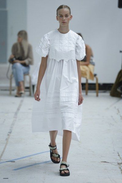 Copenhagen Spring, Cecilie Bahnsen, 2020 Fashion Trends, Copenhagen Fashion Week, 2019 Fashion, Hottest Fashion Trends, Fashion Show Collection, Fashion 2020, White Fashion