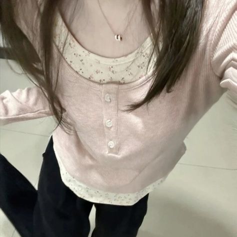 ꒰🍥 ꒱– i'm not the owner﹔☆༘⋆ ʚɞ Rich Pink Outfit, Korean Spring Fashion, Brandy Fits, Preppy Chic Outfits, Coquette Pink, Comfy Outfit, Aesthetic Fits, Really Cute Outfits, Girly Outfits