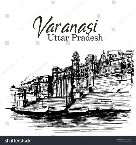 Varanasi Uttar Pradesh India. ganga ghat sketchPradesh#Uttar#Varanasi#India Varanasi Ghat Illustration, Varanasi Illustration Art, Ganga Ghat Drawing, Vanarasi Ghat Sketch, Varanasi Ghat Sketch, Varanasi Ghat Painting, Varanasi Illustration, Varanasi Sketch, Varanasi Drawing