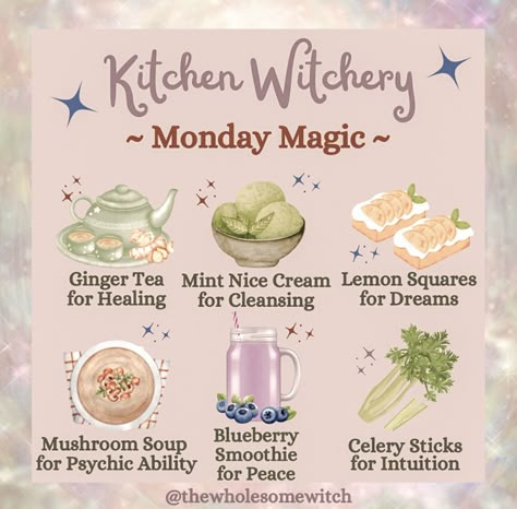 Dream Magic, Homemade Recipe Books, Kitchen Witch Recipes, Witchy Kitchen, Teen Witch, Lemon Squares, Psychic Ability, Wiccan Magic, Witch Spirituality