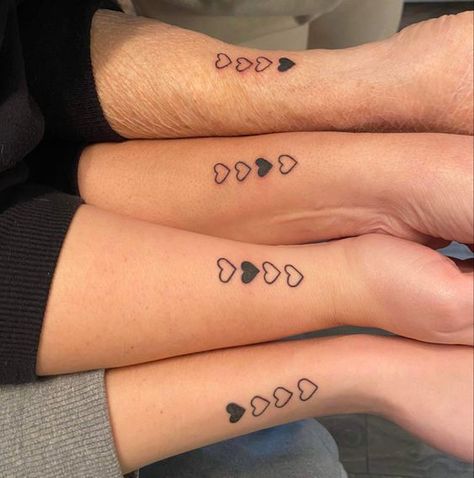 Girl Side Tattoos, Tattoo Mother, Anniversary Tattoo, Cousin Tattoos, Matching Friend Tattoos, Bestie Tattoo, Snakebites, Sibling Tattoos, Bff Tattoos