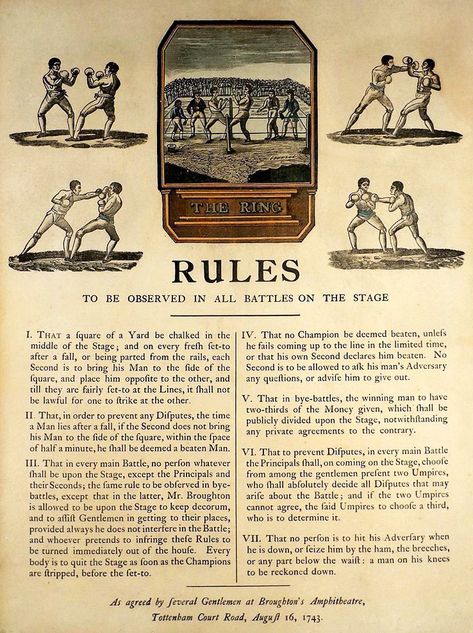 Joe Grim on Twitter: "Seven rules to bind them - the famous "Broughton's Rules" governing bareknuckle pugilism were agreed #OnThisDay in 1743 at champion Jack Broughton's ampitheatre in London.… https://t.co/EoVgVOjn0j" Popular Netflix Shows, Bare Knuckle Boxing, Regency London, Boxing History, Bare Knuckle, Netflix Show, Boxing Champions, Small Details, Shows On Netflix