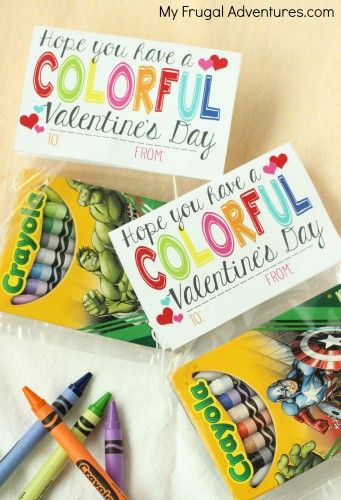 Free Printable Crayon Valentine Crayon Valentines, Valentinstag Party, Valentine Gifts For Kids, Happy Hearts Day, Preschool Valentines, Printable Valentine, Valentines Printables Free, Valentines Day Treats, My Funny Valentine