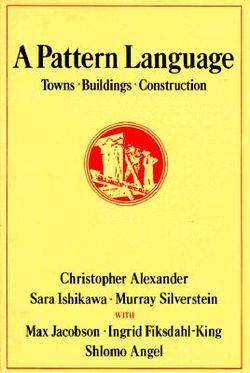 A Pattern Language | Christopher Alexander. This book will change the way you see the world. It's too bad more people don't know about it! Christopher Alexander, A Pattern Language, Pattern Language, Problem Statement, Town Building, Architecture Books, Public Building, Ishikawa, Oxford University Press