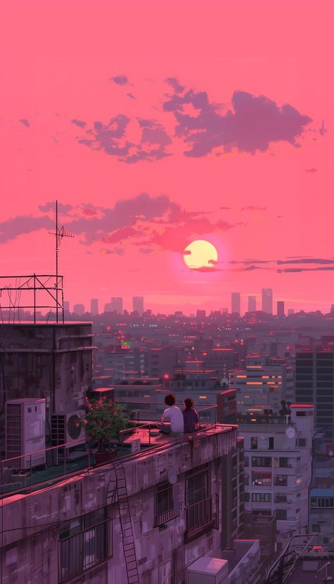 Arte Indie, Anime City, Dreamy Artwork, Cityscape Art, Medieval Clothing, Sunset Wallpaper, Futuristic City, Cool Wallpapers Art, Animated Drawings