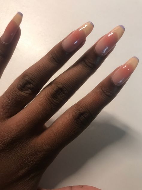 Medium Nails Natural, Getting Nails Done Outfit, Vision Board Pictures Nails, How To Keep Your Nails Long And Strong, Natural Long Nails Aesthetic, Nails On Fat Fingers, Natural Painted Nails, Naturally Long Nails, Natural Nails Real