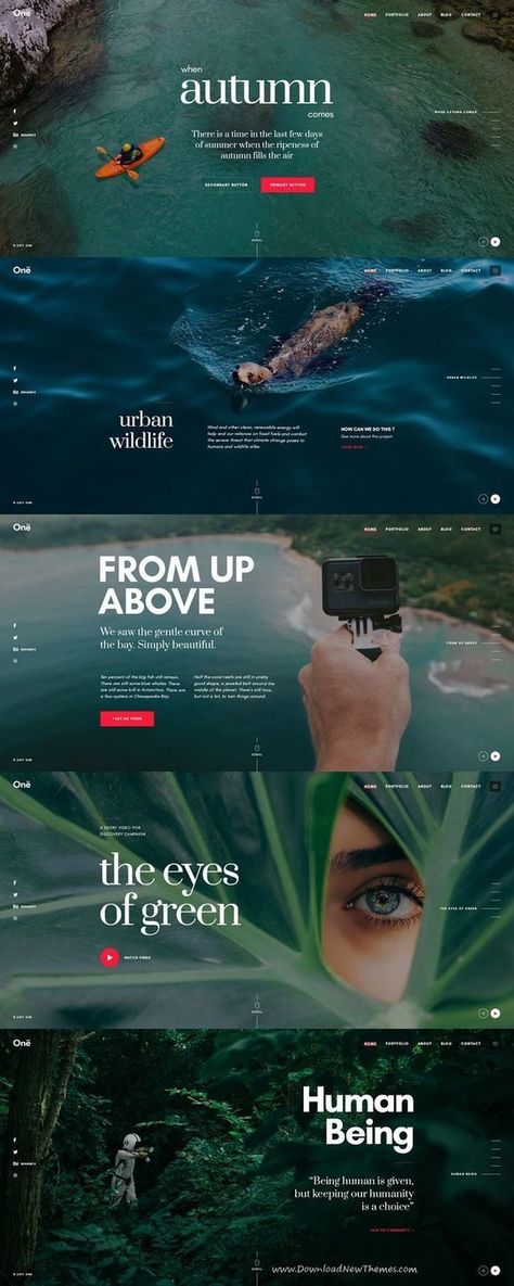 20 web design inspiration for the modern website template Nature Website Design Inspiration, Blue And Green Website Design, Nature Website Design, Form Landing Page, Green Website Design, Nature Website, Green Website, Application Ui Design, Layout Editorial