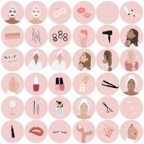 Lash Highlight Icons Instagram Pink, Instagram Highlight Icons Beauty, Hilight Instagram Cover Minimal, For Instagram Highlights, Instagram Design Creative, Instagram Cover, Instagram Highlight Cover, Instagram Graphics, Nail Logo