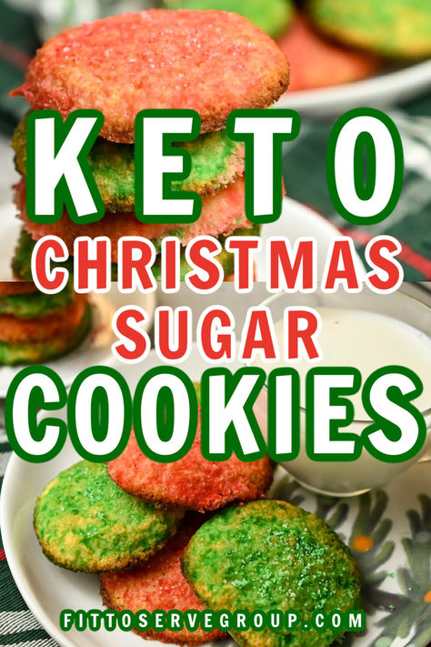 Keto Christmas Sugar Cookies, Sugar-Free & Gluten-Free Sugar Free Christmas Cookies, Keto Sugar Cookies, Sugar Free Cookie Recipes, Keto Macros, Christmas Keto, Low Carb Cookies Recipes, Low Carb Christmas, Keto Christmas Cookies, Almond Cookie