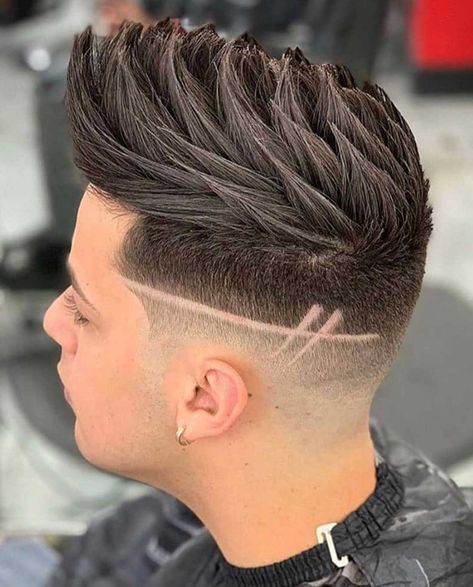 42+ Cool Hair Designs for Men in 2020 - Men's Hairstyle Tips #fadehaircut #lowfade #highfade #skinfade #taperfade #burstfade #menshairstyles #menshaircut #menshaircuts #hairdesigns Side Haircut, Haircut Designs For Men, Hair Designs For Men, Cool Hair Designs, Male Hairstyles, Beyonce Hair, Haircut Designs, Haircut Styles, Athletic Hairstyles