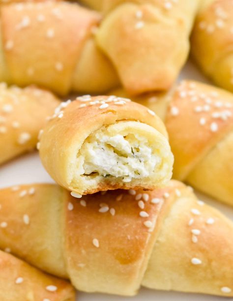 Tiropita with Homemade Dough (Greek Cheese Pies) Tirokafteri Recipe, Tiropita Recipe, Greek Feta Dip, Greek Cheese Pie, Greek Snacks, Homemade Dough Recipe, Mezze Platter, Greek Spinach Pie, Greek Cheese