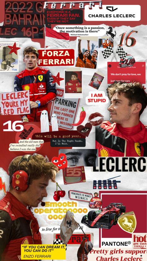 ♥️🏎️♥️#charlesleclerc #charles #itboy #leclerc #red #f1 #f1driver #driver #red #astheitc #redaestheticwallpaper #fyp #ferrari #ferrarif1 Charles Leclerc Wallpaper, Leclerc Wallpaper, Formula 1 Iphone Wallpaper, Prince Of Monaco, Ferrari Poster, Pray For Love, F1 Wallpaper Hd, F1 Poster, Formula 1 Car Racing