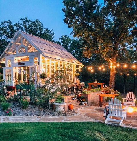 Plant Greenhouse, Outdoor Greenhouse, True Autumn, Greenhouse Shed, Greenhouse Interiors, Backyard Greenhouse, Dream Yard, Greenhouse Gardening, Backyard Inspo