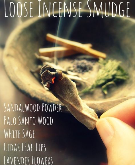 How to Make Your Own Loose Incense Smudge Blend! Witchcraft Kitchen, Incense Recipes, Negative Energy Cleanse, Loose Incense, Sandalwood Powder, Hardcore Workout, Magia Das Ervas, Healing Spells, Aroma Therapy