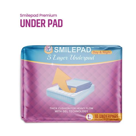 Under Pad - smilepad Maternity Pads, Petrol Pump, Baby Unisex, Vending Machines, Feminine Care, Sanitary Pads, Pregnancy Care, Elderly Care, Old Age