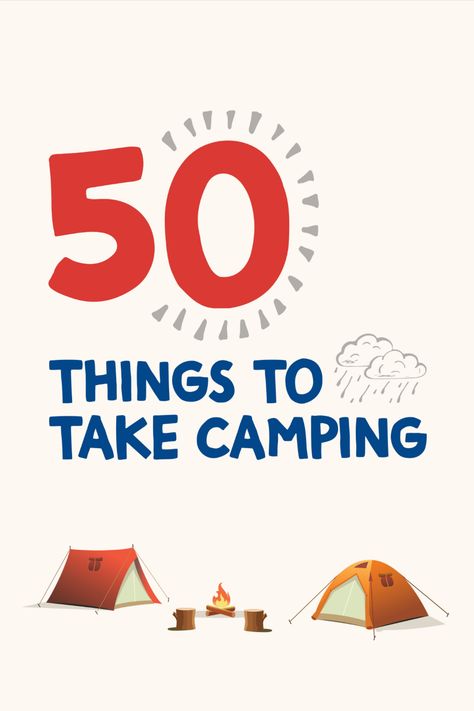 Things To Take Camping, Pack For Camping, What To Take Camping, First Camping Trip, Caravan Camping, Camping 101, Family Camping Trip, Camping Glamping, Family Camping