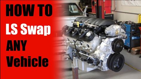 5 Things You Need To LS Swap Any Vehicle Chevy Ls Engine, Ls Engine Swap, Rat Rod Truck, Gm Ls Engine, Chevy Motors, Chevy Ls, Ls Swap, Automotive Mechanic, Hot Rods Cars Muscle