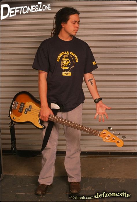 Chi Cheng Deftones 90s, Deftones 90s, Chi Cheng, Metal Musicians, Around The Fur, Me As A Girlfriend, Music People, I Miss Him