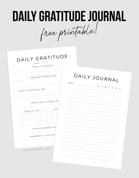 Free Gratitude Journal Printable, Thankful Printable Free, Gratitude Journal Free Printable, Gratitude Journal Layout, Daily Gratitude Journal Template, Bible Binder, Bible Journal Template, Gratitude Template, Gratitude Printable