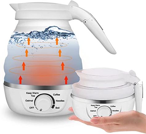 Mini Kettle, Portable Water Heater, Hot Water Kettle, Travel Kettle, Water Boiling, Water Kettle, Luxury Homes Dream Houses, Home Good, Boiling Water