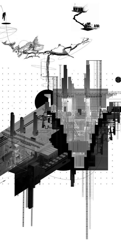 Bartlett School, Design Perspective, Bartlett School Of Architecture, Deconstructivism, Architecture Mapping, Conceptual Drawing, Architecture Sketchbook, Architecture Concept Diagram, Architecture Collage