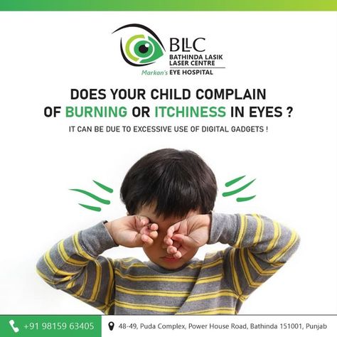 Too much screen time can result in digital eye strain for your children. It can lead to many eye-related issues such as: ~ Headaches ~ Itchiness ~ Fatigue It is important to control your kid’s usage of digital devices and get his regular eye checkup done. To book an appointment for an eye-checkup by our experts, reach out to us today! #digitalage #digitallife #Doubleprotection #doublevision #saygoodbye Bathinda Lasik Laser Centre #ContouraVision #besteyecare #eyecare #Eye Contact us: 9815963405 Eye Checkup, Digital Eye Strain, Double Vision, Digital Devices, Low Carb Meals Easy, Eye Strain, Book An Appointment, Eye Contact, Screen Time