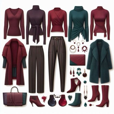 Deep Winter Soft Dramatic, Soft Dramatic Capsule Wardrobe, Deep Winter Wardrobe, Deep Winter Colour Palette, Dark Winter Color Palette, True Winter Color Palette, Soft Dramatic Kibbe, Deep Winter Palette, Kibbe Soft Dramatic