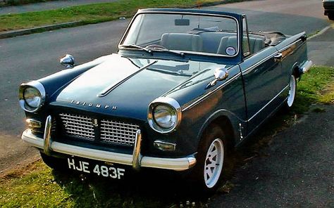 1962 Triumph Herald: Hark, the Herald Axles Swing! – Barn Finds Oooo Car, Triumph Herald, Triumph Cars, Vintage Nostalgia, Vintage Scale, Willys Jeep, British Cars, Barn Finds, Show Photos