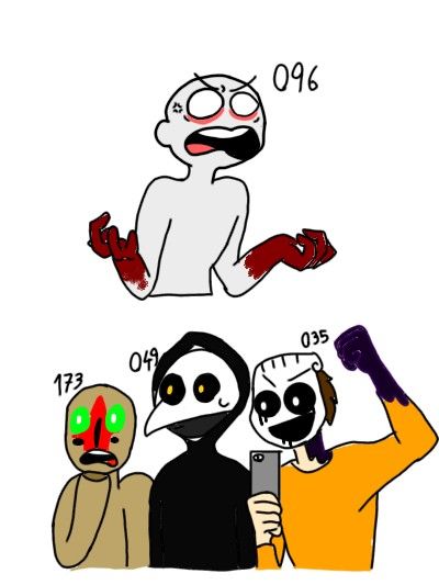 Scp 173 Fanart, Scp 096 Fanart, Scp 999, Scp 096, Scp 076, Fnaf Night Guards, Be Like Meme, Scp 049, Derpy Hooves