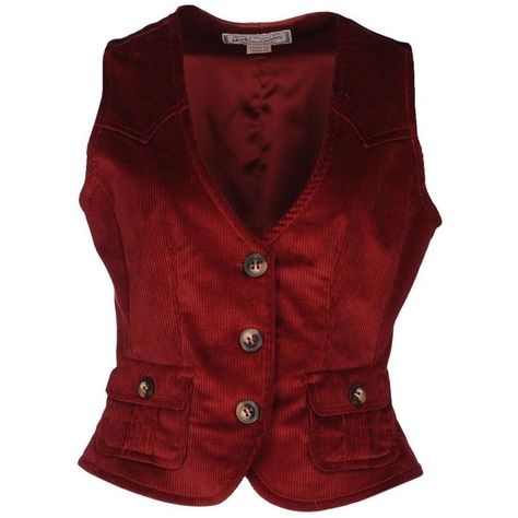 Marlboro Classics Top (£79) ❤ liked on Polyvore featuring outerwear, vests, shirts, jackets, red, waistcoat vest, multi pocket vest, red sleeveless vest, red vest and vest waistcoat Prom Vest, Red Waistcoat, Multi Pocket Vest, Hoco Inspo, Corduroy Vest, Red Clothes, V Neck Vest, Sleeveless Waistcoat, Pocket Vest