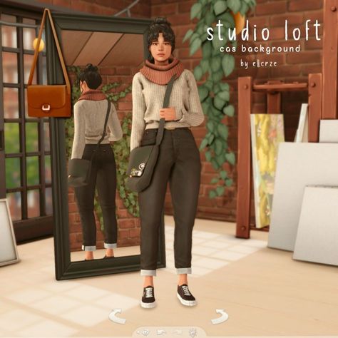 >> sfs download Ellcrze Sims 4, Sims 4 Loft Cc, Sims 4 Cas Background Aesthetic, Sims4 Cas Background, Cas Room, Sim4 Mods, Sims 4 Cas Background, Cas Background, Sims 4 Cas Mods