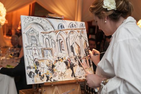 Live Painter At Wedding, Painter At Wedding, Love Wedding Painting, Wedding Artist Painting, Live Artist At Wedding, Wedding Gift Painting Ideas, Painting At Wedding, Wedding Painting Ideas, Wedding Painting Gift