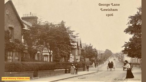 Glimpse history through old images of Lewisham, in Southeast London, England. War Guns 1916 In 1916, midway into the Great War, the 20th Regiment was filmed parading guns they had captured at Loos down a Lewisham street. The businesses seem to include the Lewisham Timber Co Ltd, the Obelisk Dining Room with its workers in… Continue reading Old Images of Lewisham, Southeast London Southeast London, London History, History Class, Old Images, Greater London, Old London, London Photos, Vintage Film, Local History